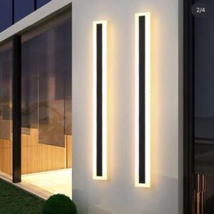 Waterproof Long Wall Light Modern Ip65 Outdoor Lighting