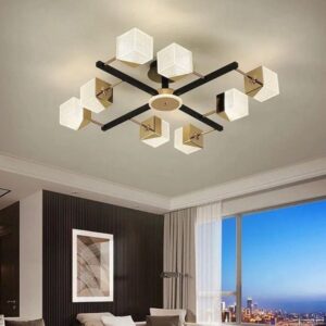 Cubist Alabaster Cluster Ceiling
