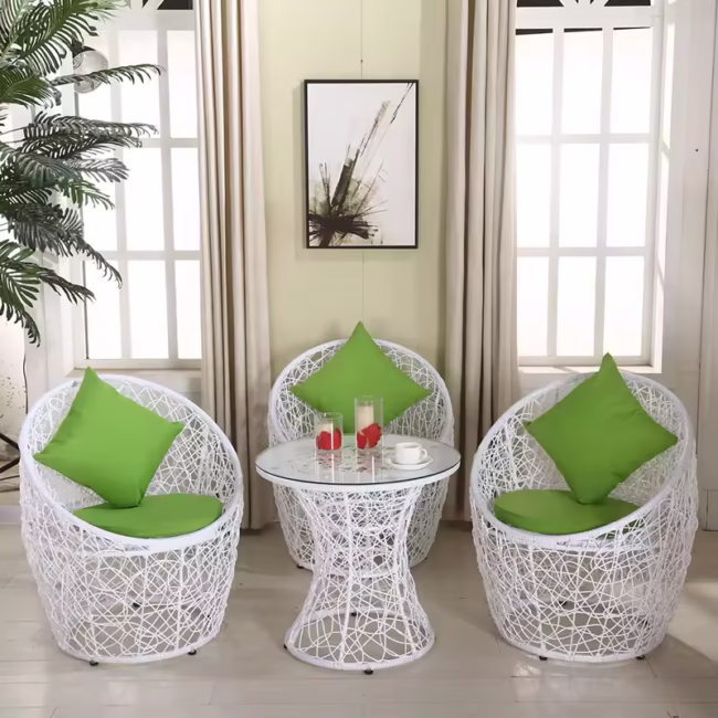 Modern Waterproof Patio Garden Rattan chair - Image 2