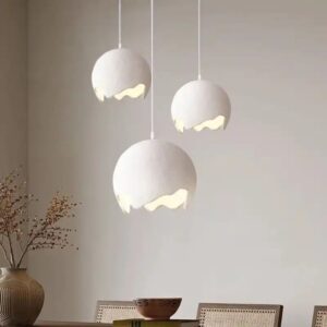 Eggshell Shape Resin Light