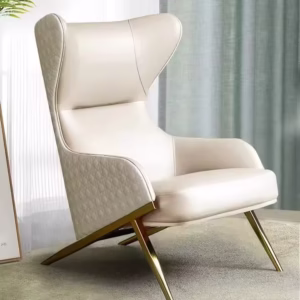 Genuine Leather Single Sofa