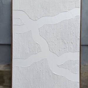 JZ Home Decor Large Canvas Hand Artwork 3D Texture
