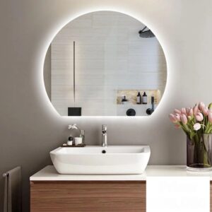 Led bathroom mirror  wall mounted