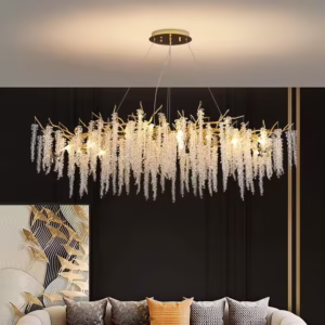 Branch crystal chandelier