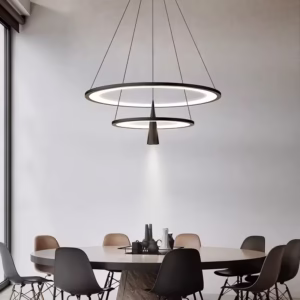 Modern LED Circle Rings Ceiling Chandelier