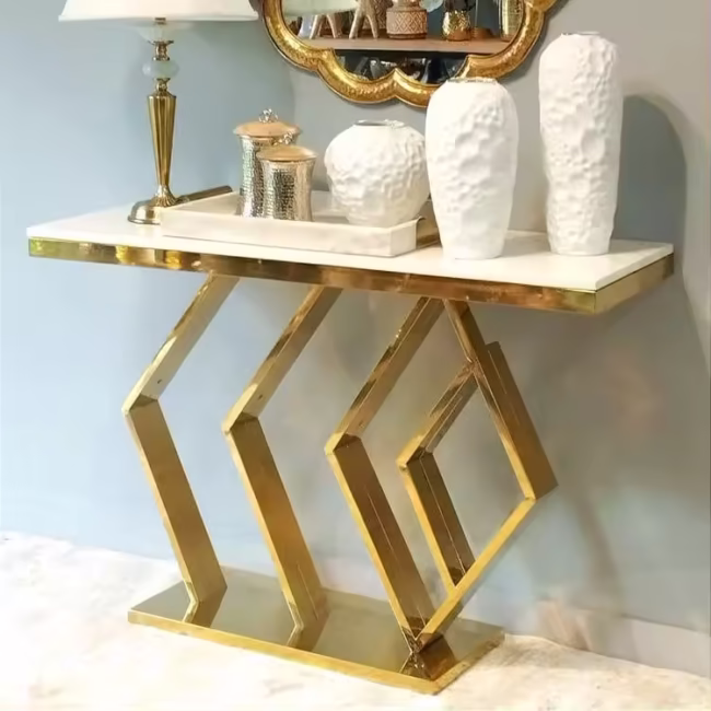 Entryway Living room Corner Wood Console