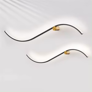 Geometric design models bedroom bedside LED wall lamp