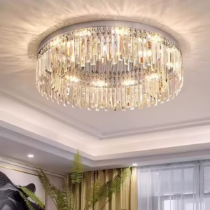 Lustre Modern Led Crystal Chandelier