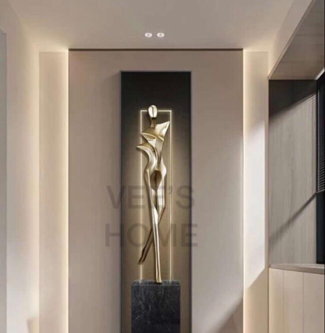 Modern light luxury entrance hall decoration painting