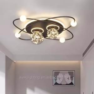 Factory Wholesale Crystal Glass Ball Ceiling Light