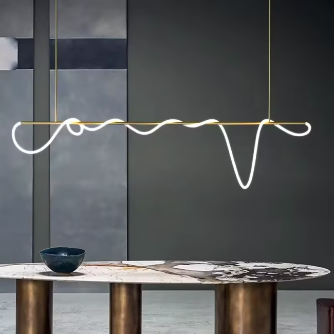 Long Hose Led Ceiling Chandelier - Image 2