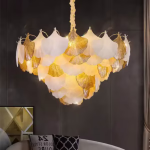 Glass ceiling lights
