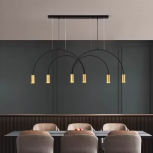 Nordic minimalist geometric bar lamps