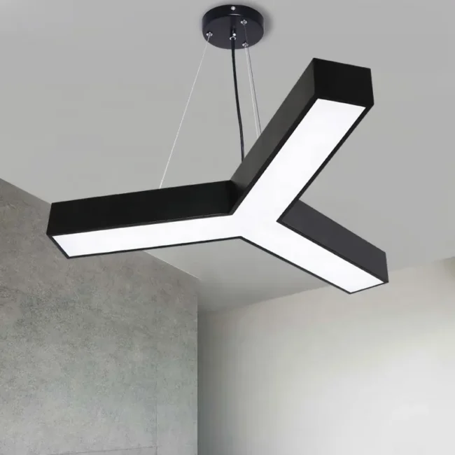 Y shape ceiling pendant light