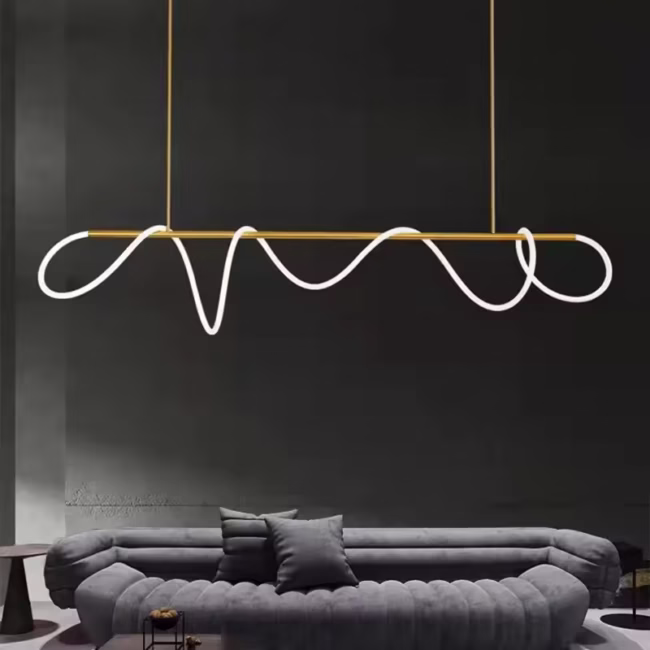 Long Hose Led Ceiling Chandelier