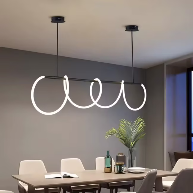Long Hose Led Ceiling Chandelier - Image 3