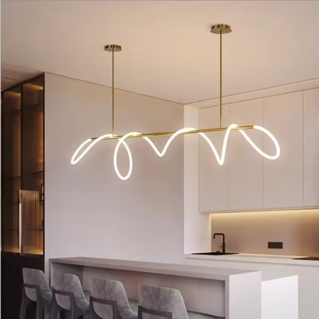 Long Hose Led Ceiling Chandelier - Image 4