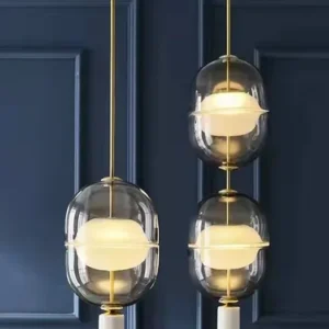 Nordic creative design glass pendant light