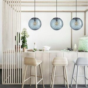 Modern Pendant Lamp Ball Glass