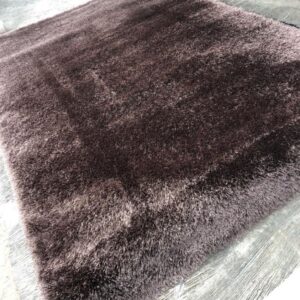 Luxurious Dark Mocha Shaggy Rug
