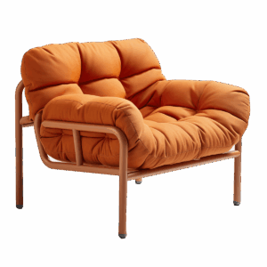 Modern Fabric Arm Chair