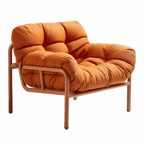 Modern Fabric Arm Chair