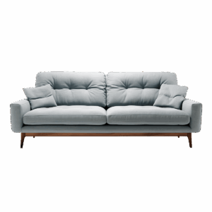 Sofa with Rolled Armrest