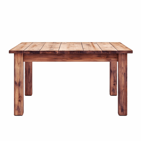 Solid Wooden Dining Table - Image 2