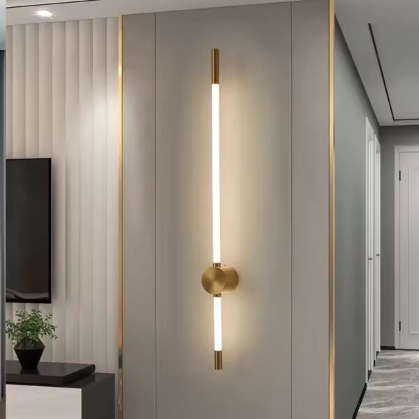 Minimalist modern light luxury long Wall light