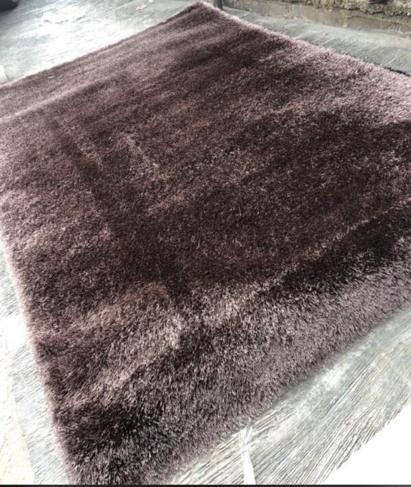 Luxurious Dark Mocha Shaggy Rug